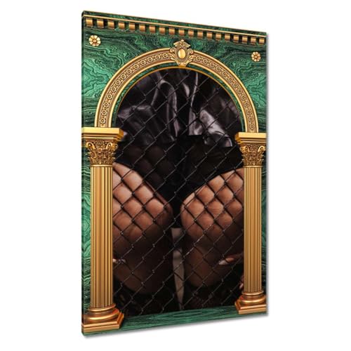 Peinture imprimée sur toile fesses féminines 80x120cm pour décoration murale