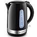 Electric Kettle Aicok Lightweight Electric Tea Kettle, 1500W Ultra Fast Water Kettle, 100% BPA Free, 1.7L Cordless Hot Water Boiler with Boil Dry Protection and Auto Shut Off