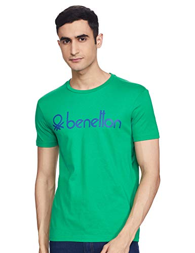 Image of United Colors of Benetton Men's Cotton Regular Fit T-Shirt