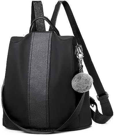 Mochila Feminina Antifurto Pequena Para Viagem Passeio Impermeáve...