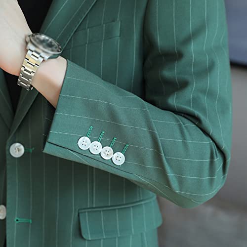 Terno masculino blazer jaqueta, casaco esportivo dois botões sólido outwear manga longa casamento sm