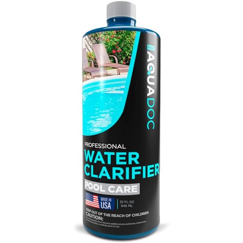 AquaDoc Pool Clarifier Liquid 32oz for Clear Water