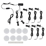 Utilisation polyvalente dans différents espaces : Conçue comme une lampe LED multifonctionnelle et haut de gamme, elle est idéale pour éclairer les armoires à vin, les rayonnages de rangement, les vitrines de vente au détail, les placards ou même les projets de décoration intérieure DIY, apportant un éclairage de qualité professionnelle à l’organisation quotidienne.