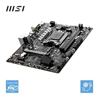 MSI PRO B650M-B Mainboard, Micro-ATX - Unterstützt Ryzen 9000, 8000 & 7000 Series Prozessoren, AM5 - DDR5 Memory Boost 6800+MHz/OC, 1 x PCIe 4.0 x16, 1 x M.2 Gen4, 2.5G LAN – Ansicht 4