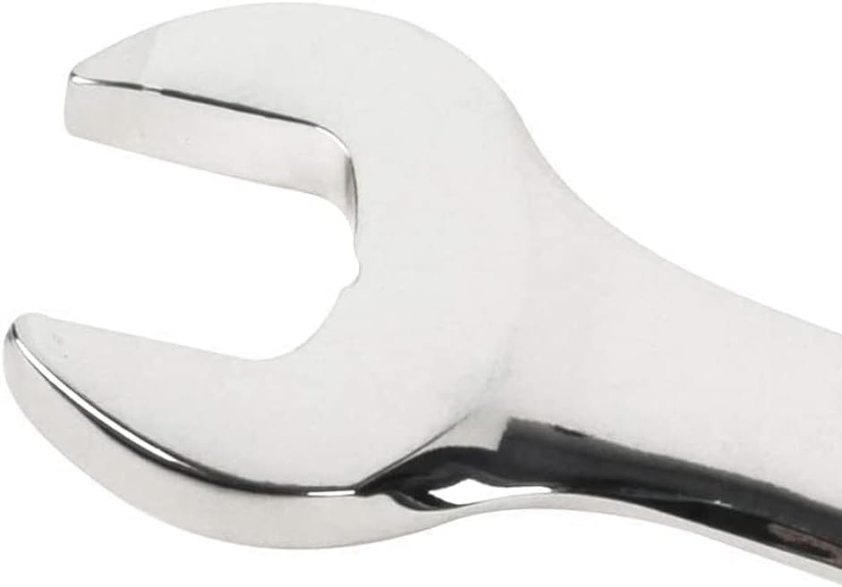 URREA 12-Point Combination Wrench - 9/16" Extra Long Mechanics Tool with Extended Reach & Nickel-Chrome Finish - 1218L