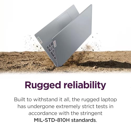 Image of Lenovo IdeaPad Slim 3i • 15.6 inch FHD Laptop with Microsoft 365 • Intel 4 Cores • 8GB DDR5RAM • 128GB SSD • 2026 Edition • Windows 11