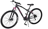 Mercurio Bicicleta Mtb Ranger Dim 26´´, Negro/Rosa/Gris, Aluminio, 21 Velocidades, 2019