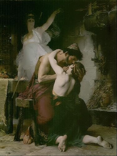Impression tableaux peinture sur toile Henri-lucien Doucet pour chambre à coucher