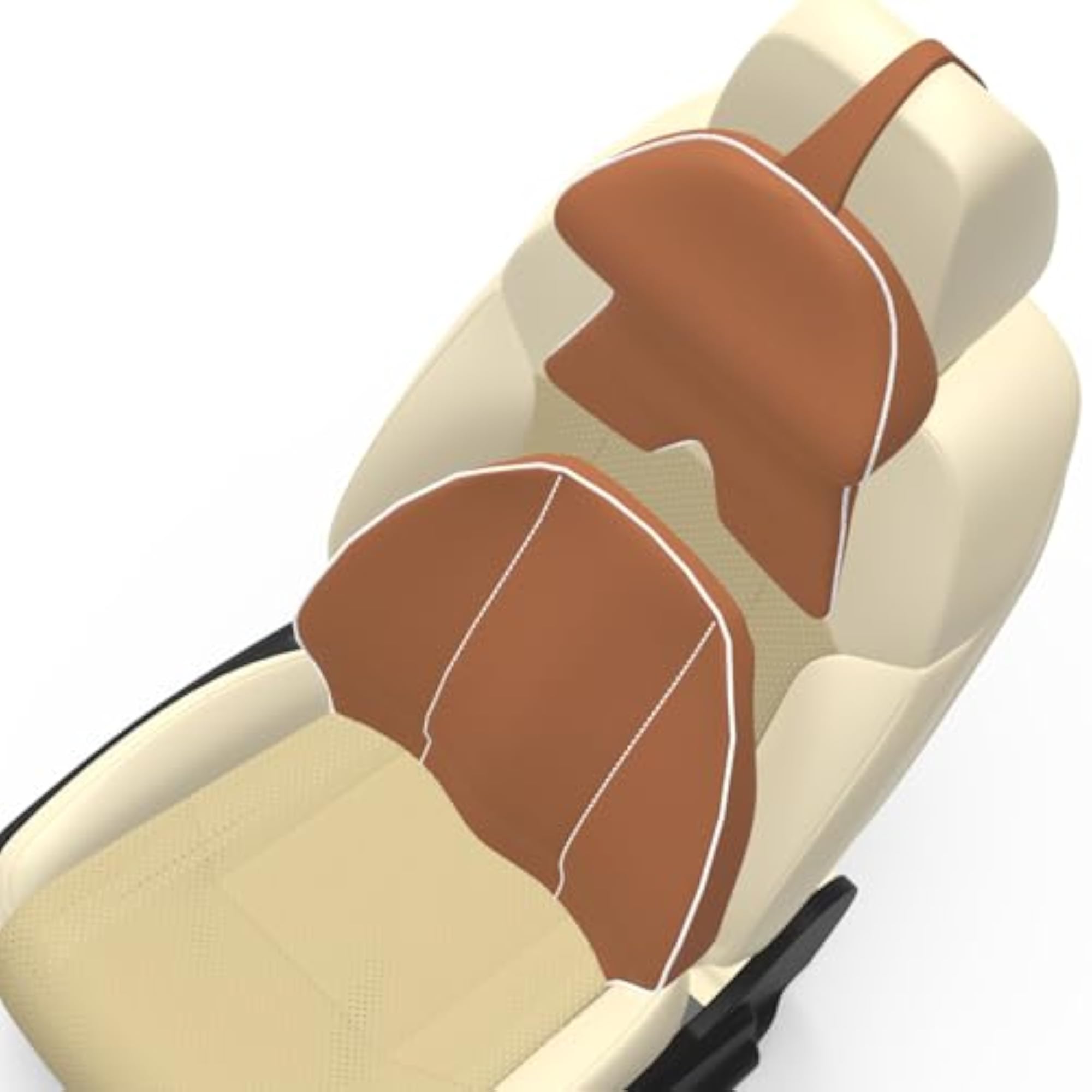 Orthopedic Lumbar Support Memory Foam Backrest Cushion