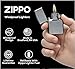 Zippo Lighter – Personalized Custom Message Engraved Windproof Astrological Sign Zodiac Lighter Brushed Chrome