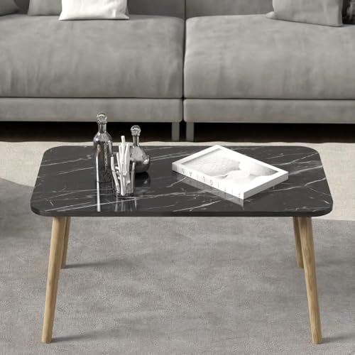Image of Shoppee Fold-able Rectangle Shaped Side Table /Tea Coffee Breakfast Laptop Table (Black)