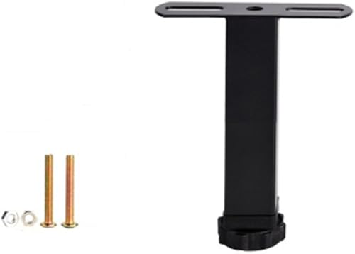 zoele Patas ajustables de metal para mesacama y sofámuebles, patas de pie de gabinete, soporte de patas de pie de soporteresistente y fácil de