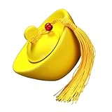 Boîte à thé en céramique : cette bouteille de rangement présente un magnifique aspect de doré, une finition soignée et une polyvalence d'utilisation. boîte à thé traditionnelle