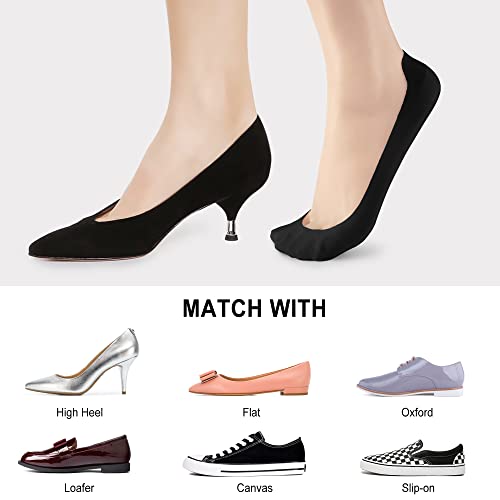 Wisvooo No Show Socks Womens Liner Socks Ultra Low Cut Non Slip Invisible Socks For Flats #TOP5