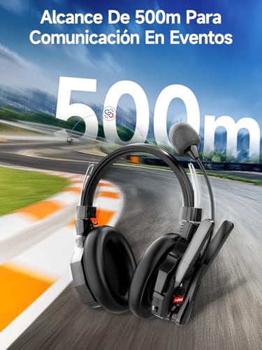 Auricular Intercomunicador Inalámbrico de 500m Alcance SYNCO XTALK Xmax con 24h de Autonomía 3