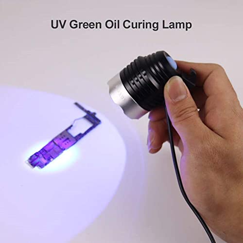 Image of USB UV Curing Lamp for UV Glue, US Mask Ink, Adhesive Green Oil for PCB Circuit Motherboard Repair