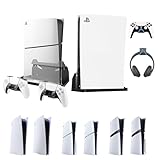 Picture of BracNova Wall Mount for All PS5 Models, Including Slim Pro & Original -Steel PS5 Wall Stand Kit with 2 Removable Controller Holder & Backrest-Mounts PlayStation 5 on a Wall by Your TV - Black