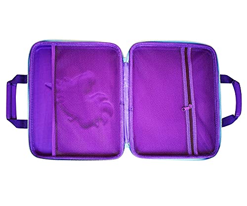 Image of Cute Printed Multi-Layer Large Capacity Hardtop Bag, Multipurpose Hardtop Laptop Bag with Handle Tablet Bag for Kids(Print May Vary)