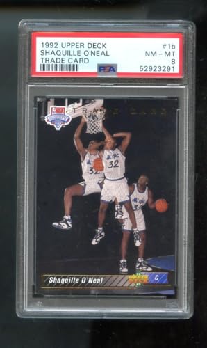 1992-93 Upper Deck Shaquille O'Neal Trade #1b ROOKIE RC PSA