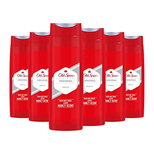 Old Spice Original Duschgel, für Männer, 6er Pack (6x400 ml) – Ansicht 1