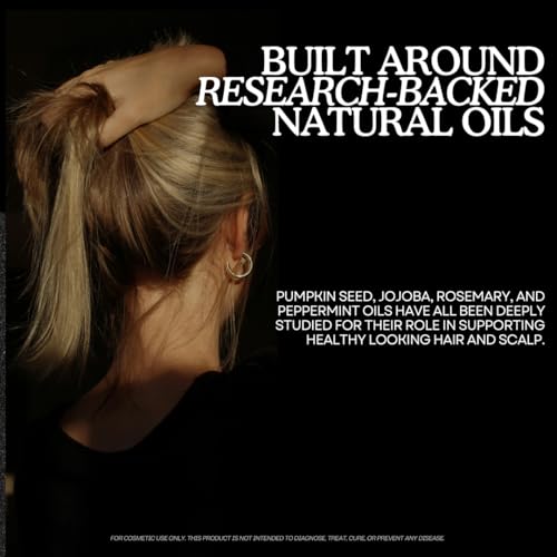 Reclaim Gang Natural Hair Growth Oil with Rosemary & Pumpkin Seed 3.4oz — view 3