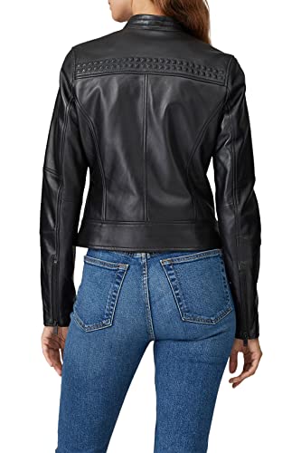 Slate & Willow Rent The Runway Pre-Loved Embossed Studs Leather Jacket4