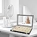 Stratalife Earring Organizer Jewelry Holder Organizer Drawer Earring Storage Jewelry Tray with Clear Lid Ring Box for Women Girls Anti Tarnish 30 Grid (Beige Black)