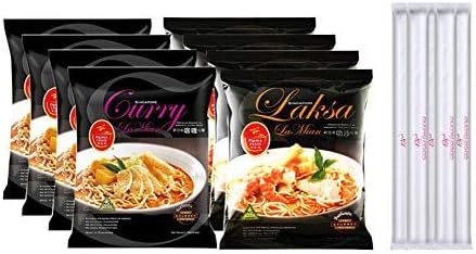 Amazon.com : Prima Taste Laksa La Mian, 185g, (Pack of 12) : Packaged ...