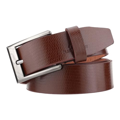 Image of Men's PU-Leather Belt ||Size - 28 to 42|| ||Color - Black & Brown|| ||CSBL-ALT01||