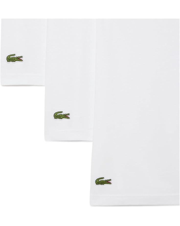 Lacoste 100% Cotton Regular Fit Crew-neck T-shirt 3-pack - #4 of 4