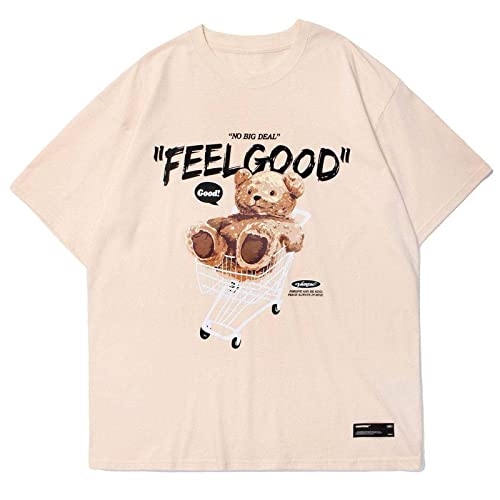 Aelfric Eden Oversized Graphic Tees Men Streetwear Casual Summer Tops Unisex T-Shirt