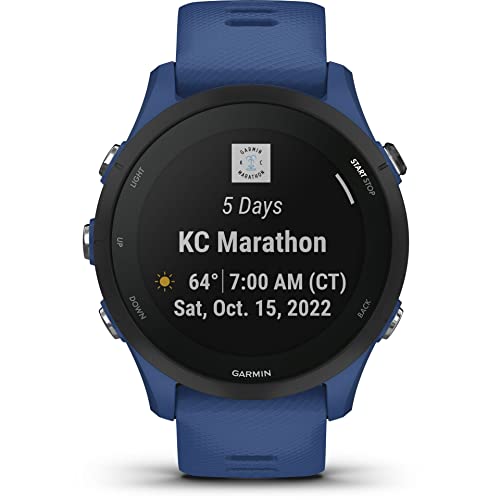 Image of Garmin Forerunner 255, Tidal Blue, GPS Fitness Smartwatch