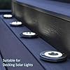 4 x Soluminate™ UK AA Rechargeable Solar Light Batteries 1.2V 600mAh NiMH Ni-MH for use outdoors in Garden Solar Lights #5