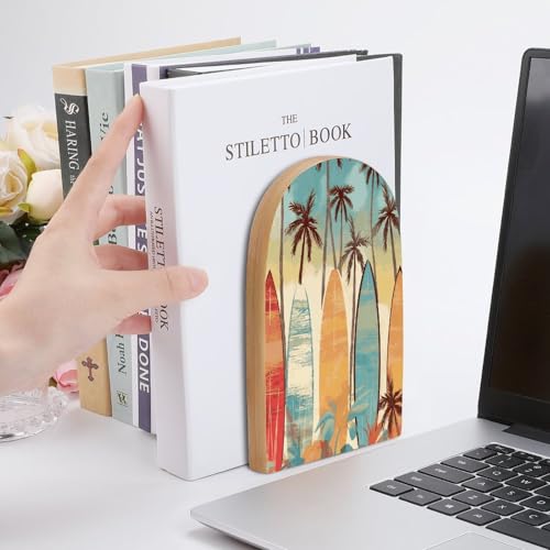 Organizador de libros resistente antideslizante para estanterías de hogar 7