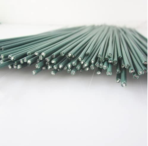 Rikyo 50 Artificial Silk Carnation Flower Head with Stems Set,Vase Fillers - Image 5