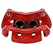 Seudbrva Brake Caliper Front Left Cast Iron Red Powder Coated Steel 2-Piston Qty for Nissan for Murano 3.5L 11-14 for 370Z 3.7L 09-1