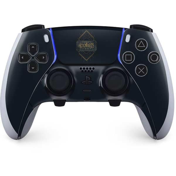 Skinit Decal Gaming Skin Compatible with PS5 DualSense Edge Pro Controller - Officially Licensed Wizarding World Hogwarts Legacy Main Poster Design