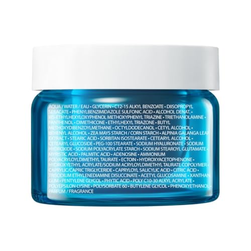 La Roche-Posay, Hyalu B5, Crème Suractivée SPF30, Crème Visage Raffermissante, Lissante, Repulpante, Anti-UV, Enrichie en Acide Hyaluronique et Vitamine B5, Tous Types de Peaux, Recharge 50 ml