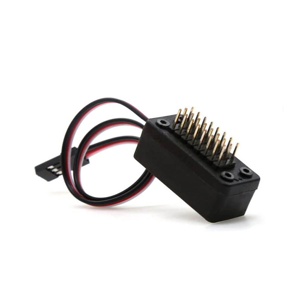 V GEBY Récepteur de Voiture RX de HSP RC, Commutateur de récepteur de Voiture RX de Electric RC avec/connecteur JST pour Le Camion HSP 1/10 1/8