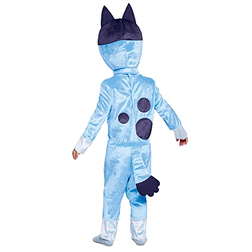 Disguise Bluey Costume For Kids, Official Bluey Character Outfit With Jumpsuit And Mask, Classic Toddler Size Large (4-6) #TOP1