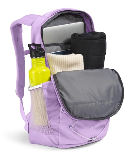 Image of THE NORTH FACE Women's Every Day Jester Laptop Backpack, Lite Lilac /Icy Lilac /TNF White, One Size