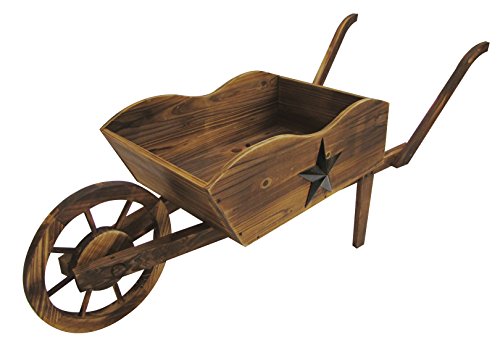 Leigh Country Tx 93959 Wheel Barrow Planter #TOP19