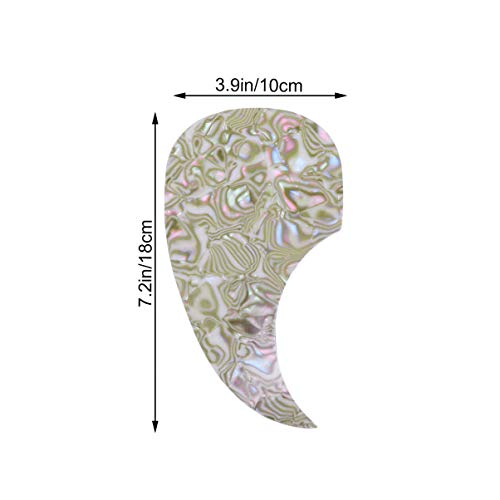 Placa de proteção antirriscos para guitarra acústica Healifty para substituição de placa de proteção