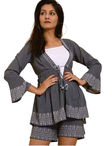 Buy Grey Co-ord Set for Women (XX-Small) at Amazon.in