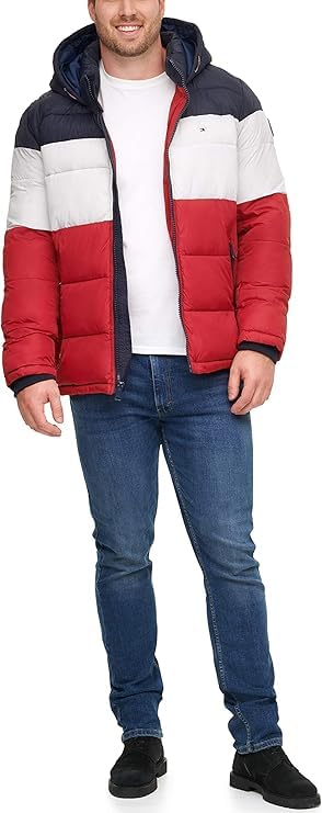 Tommy Hilfiger Men's Hooded Puffer Jacket2