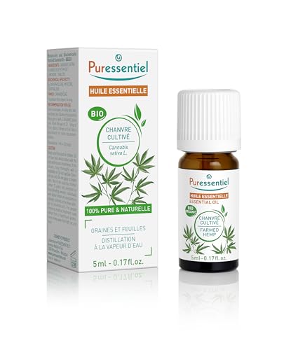 Puressentiel – Huile Essentielle Chanvre cultivé BIO – Contribue...