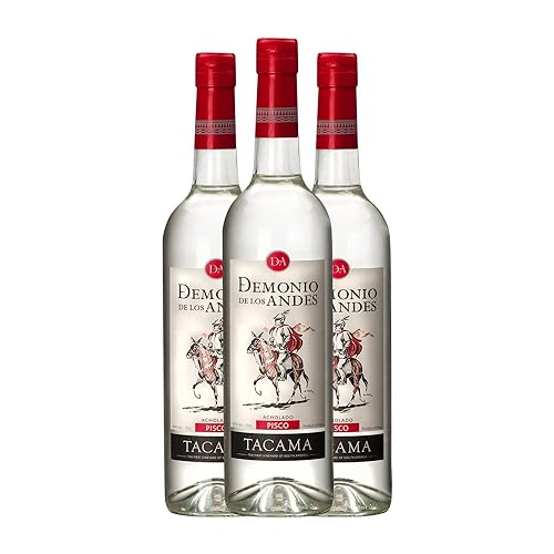 Pisco tacama esfarrapado dos Andes 70 cl (caixa de 3 garrafas de 70 cl)