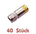 Produktbild 40 Stück Cablecon Kompressionsstecker F-56-CX3 4,9
