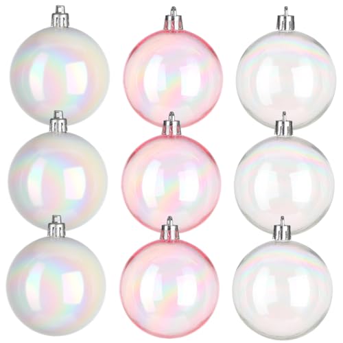 Boule de Noël féerique transparente pour illuminer vos souvenirs de fête