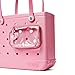 BOGG BAG BABY Small Waterproof Washable Tote for Beach Boat Pool Work School Sports 15x13x5.25 - Lightweight Cute Tote Bag, 26BABYGUM, (Blowing Pink Bubbles)